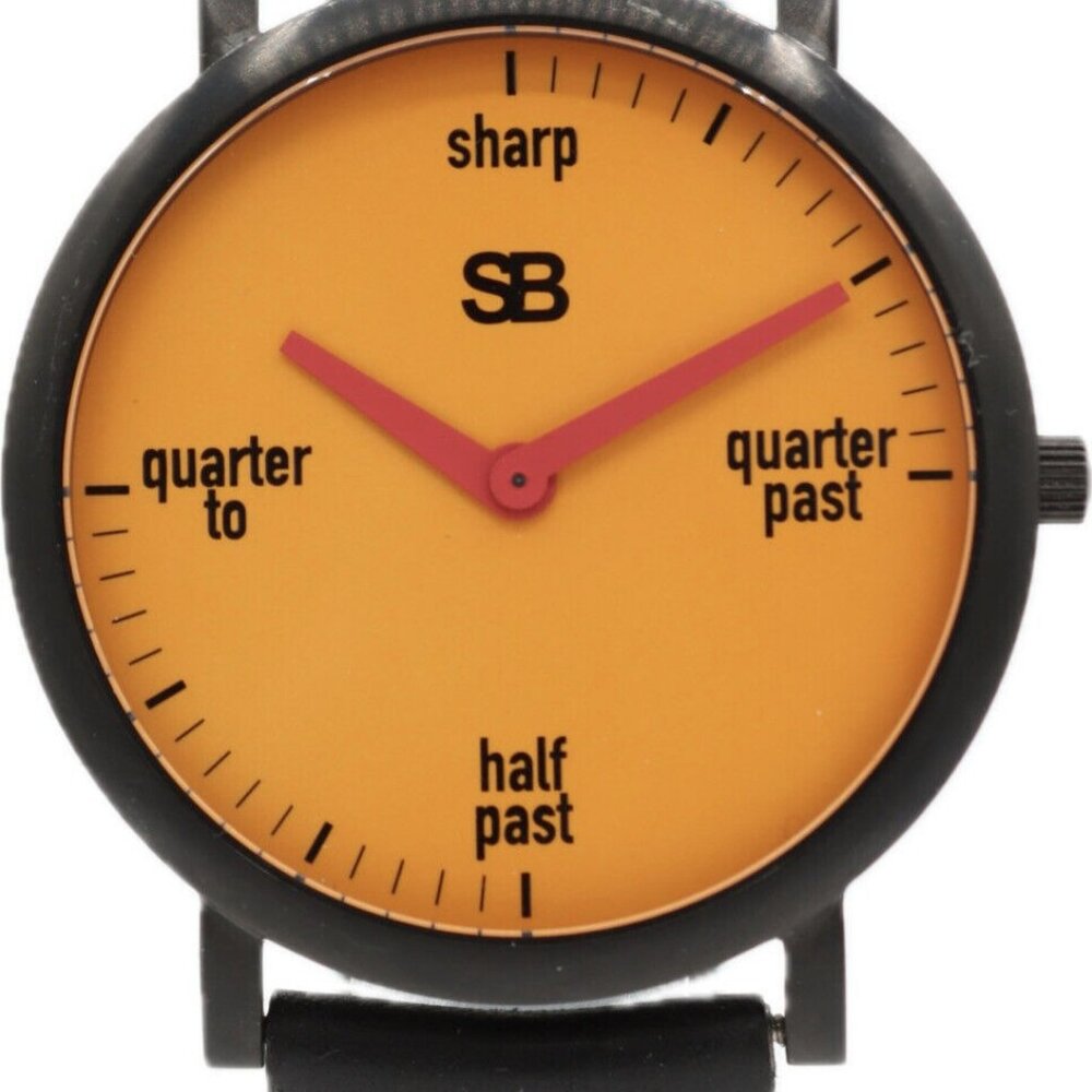 40mm Steel Blazes 081-100 SB 12.2 Men's Quartz Wristwatch Sapphire Crystal